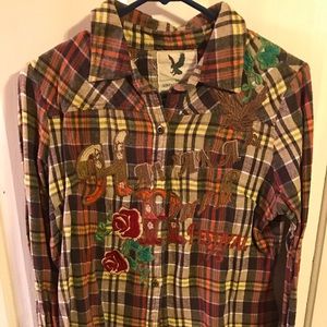 Long sleeve western button up
